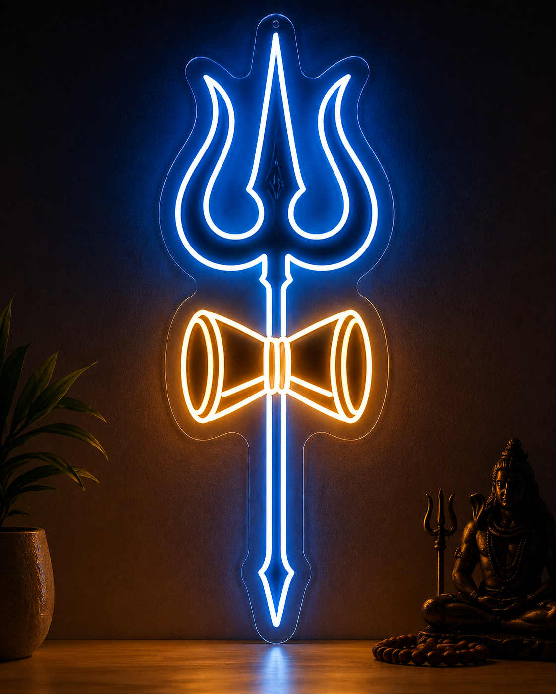 Trishul Neon Sign