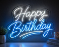 Happy Birthday Neon Sign
