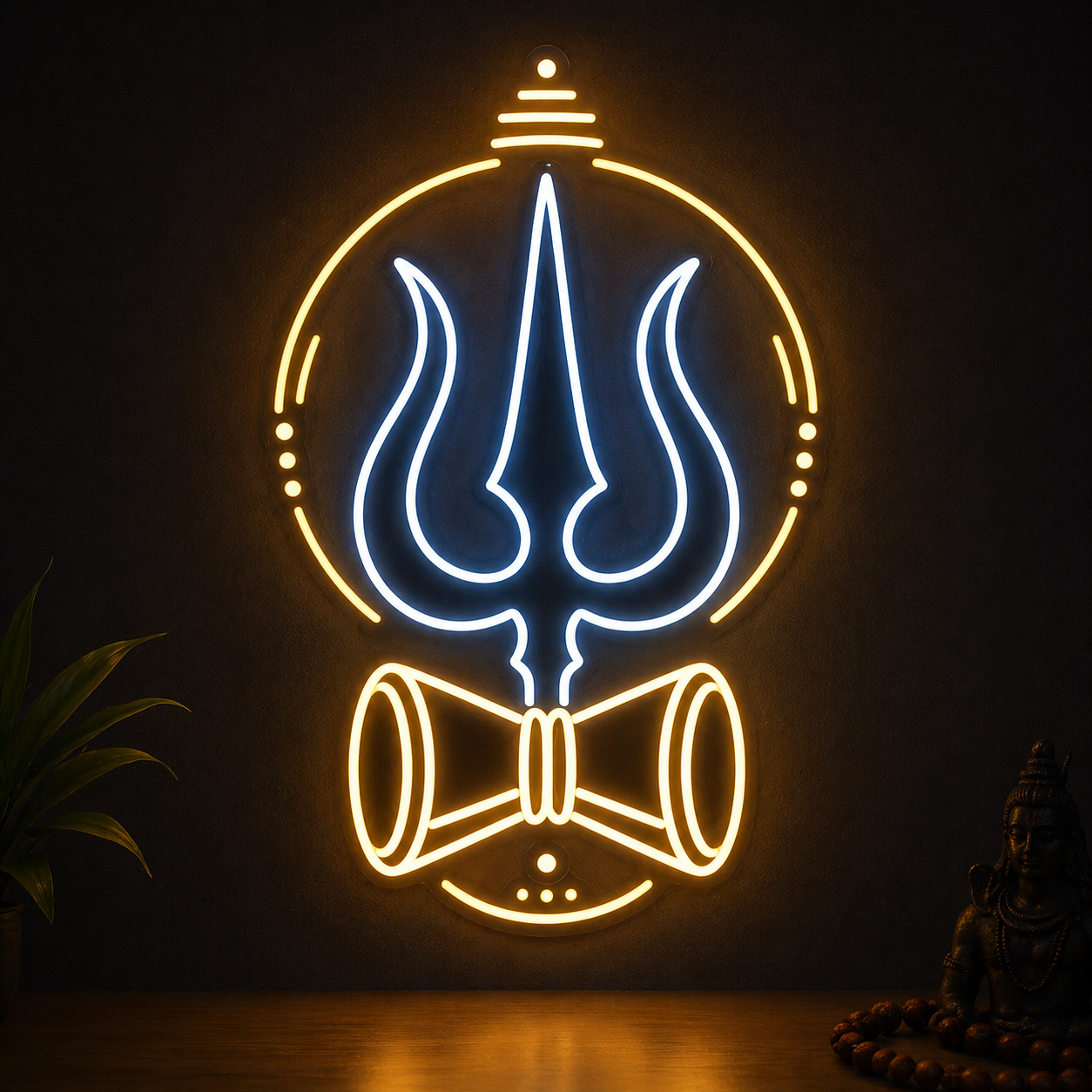 Trishul Neon Sign