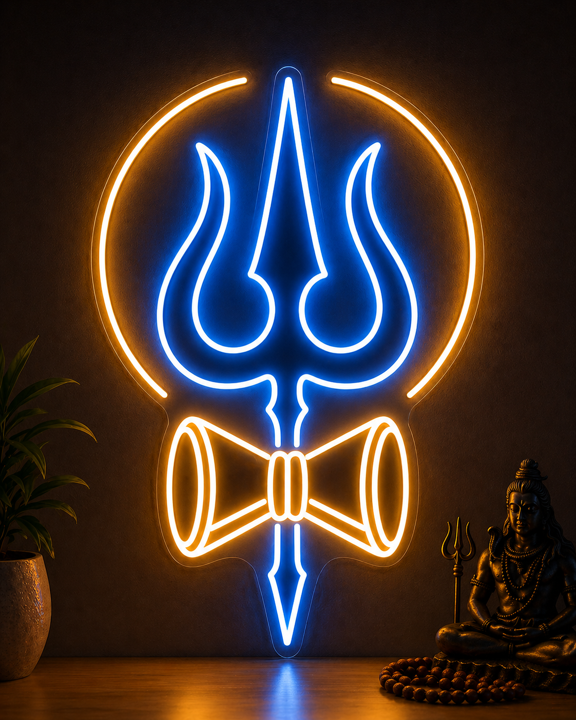 Trishul Neon Sign